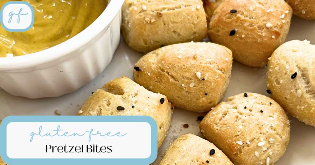 Salty Gluten-Free Pretzel Bites Feature Image