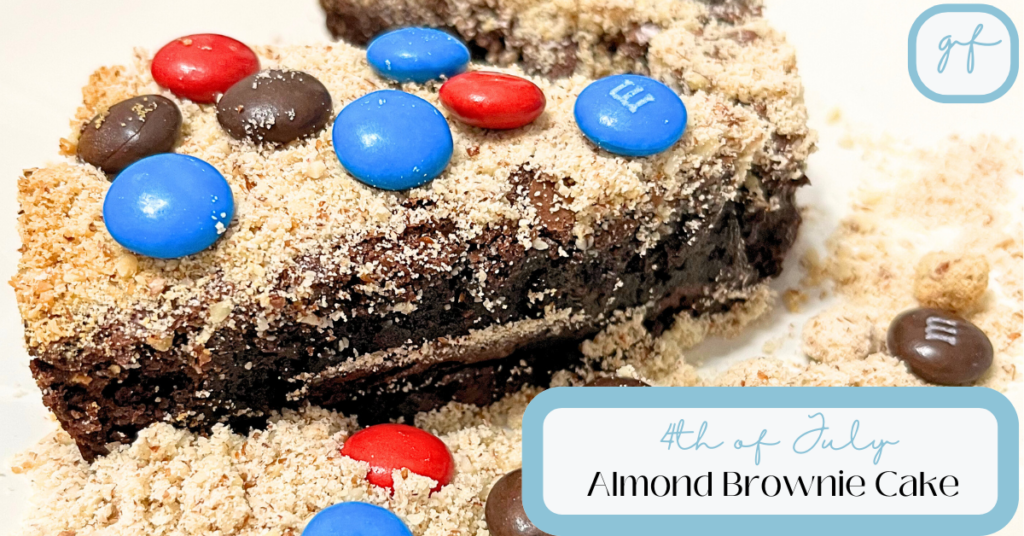 Almond Brownie Cake Feature Image