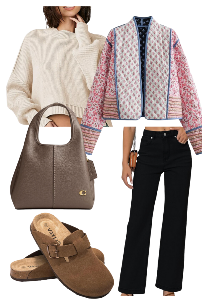 Floral Print and Jeans