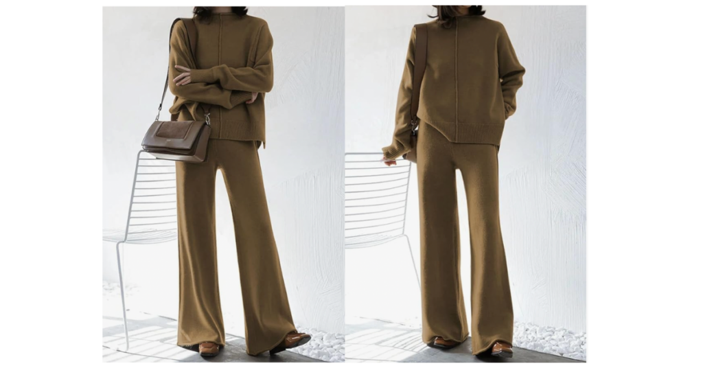Fixmatti Two-Piece Knit Set - Cozy Morning Routine