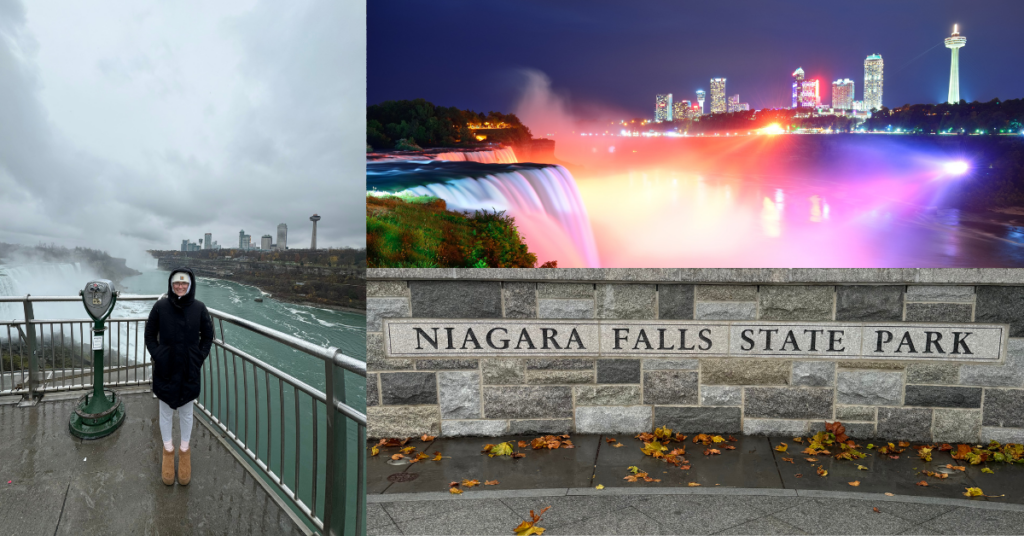 Niagara Falls State Park Stop on the way to Toronto for the Eras Tour
