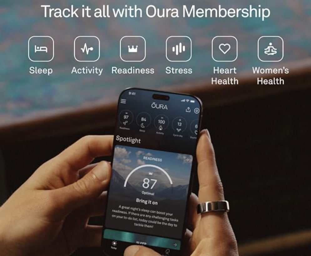 Oura Ring - Membership - Best gifts for her this holiday season