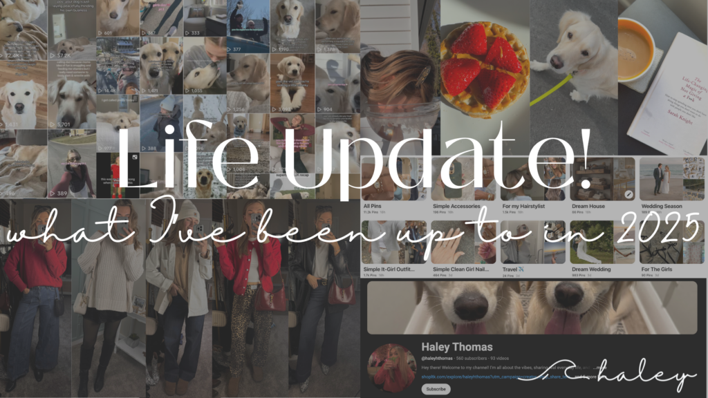 Life Update Blog Post Photo